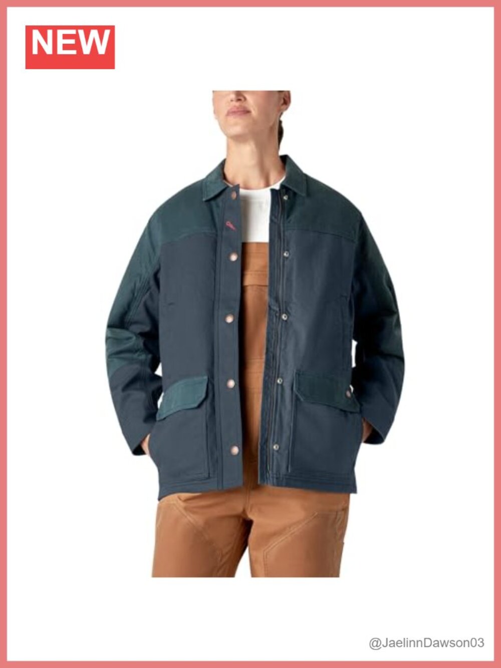 Waxed Canvas Chore Coat Flannel Lined Relaxed Fit Utility Overcoat